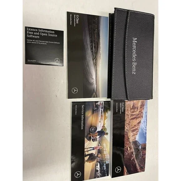 2019 Mercedes Benz G Class G Wagon G53 G550 Owners Operators Manual Set Oem
